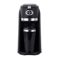 Premium Levella 3-Cup 2-in-1 Grind and Brew On-The-Go Coffee Maker with Travel Mug PCM353